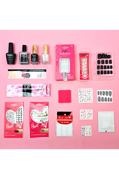 Sensationail Luxe Glow Beauty Box Nail Polish Kit