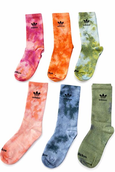 adidas Set of socks, 6 pairs, multi-colored, universal size, unisex