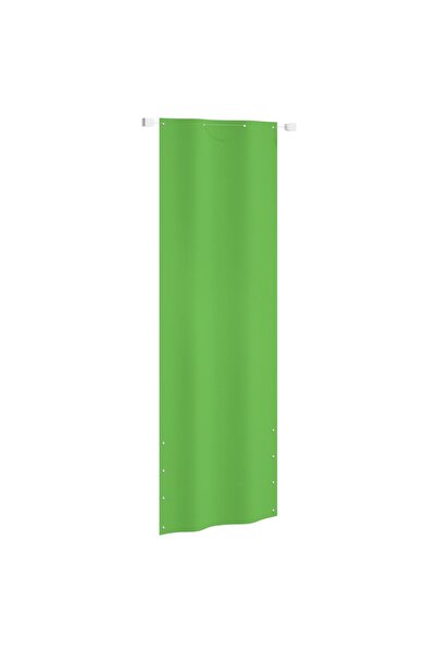 vidaxl Paravan de balcon, verde deschis, 80x240 cm, țesătură oxford