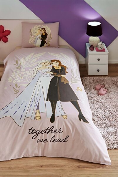 Özdilek Licensed Single Children's Duvet Cover Set with Elastic Sheets - Froz...