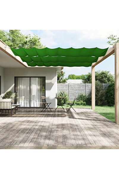 vidaxl Vertical awning, light green, 140x360 cm, Oxford fabric