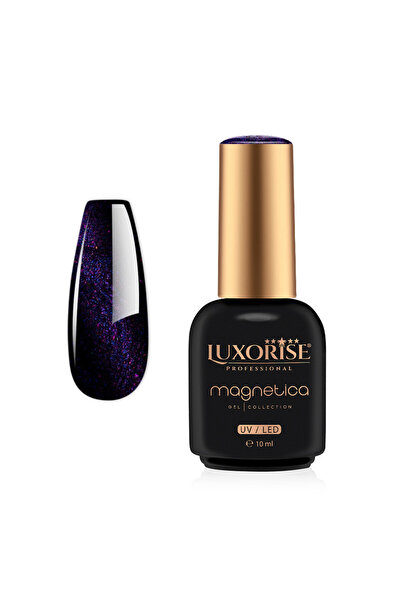 LUXORISE Μαγνητικό Ημιμόνιμο Βερνίκι Νυχιών - Disco, Royal Groove 10ml