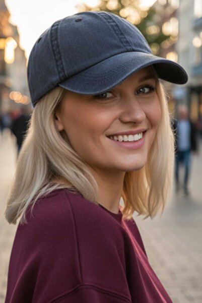 Mood Agenda Șapcă de baseball ajustabilă, 100% bumbac, vintage, pentru femei