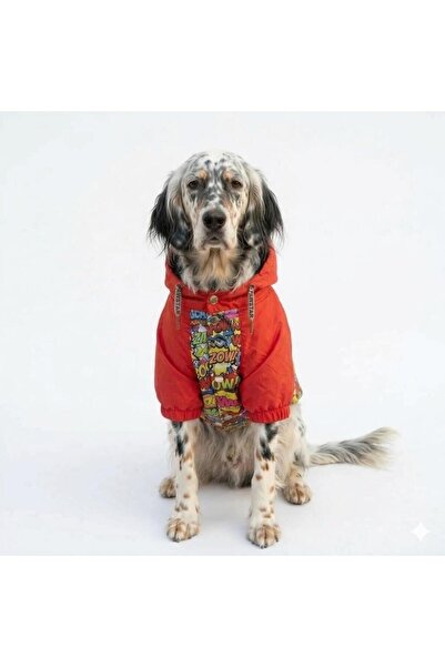 Pawstar Wow Köpek Mont Köpek Yağmurluk Köpek Kıyafeti Köpek Elbisesi