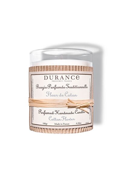 DURANCE scented candle - Cotton Flower 180 gr