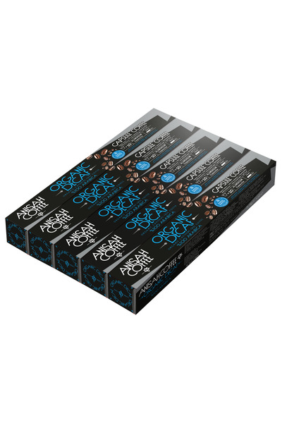 Anisah Coffee قهوة عضوية خالية من الكافيين في كبسولات |   5×10 |   متوافق مع ...