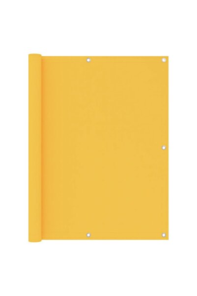 vidaxl Paravan de balcon, galben, 120x600 cm, țesătură Oxford