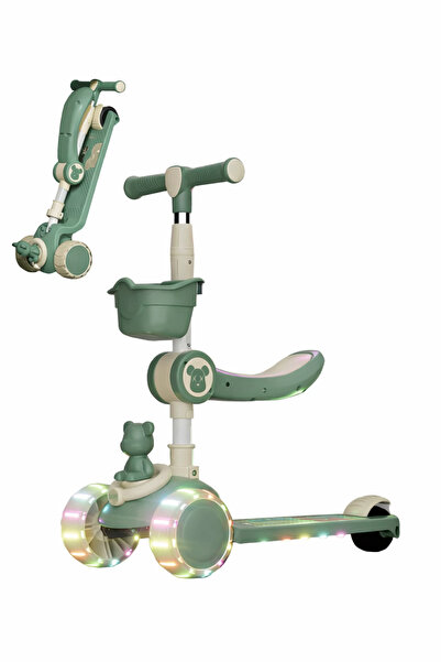 OEM Τρίτροχο παιδικό πατίνι – Αναδιπλούμενο, ρυθμιζόμενου ύψους και με συμπερ...