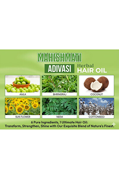 MAHISHMATHI Adivasi Hair Oil 500ml Mahishmati