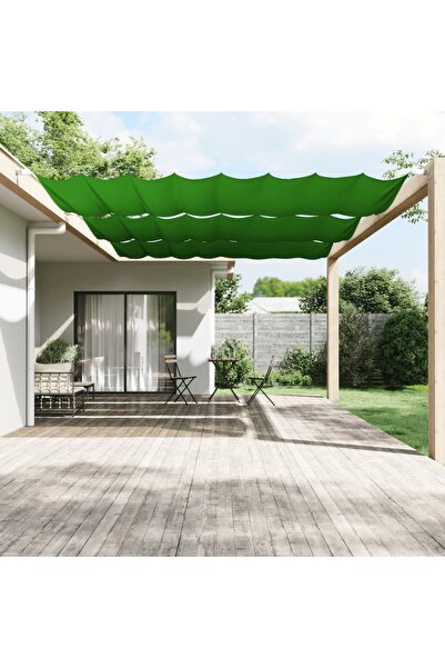 vidaxl Copertină verticală, verde deschis, 250x420 cm, țesătură Oxford