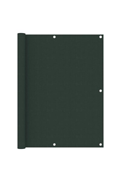 vidaxl Paravan de balcon, verde închis, 120 x 400 cm, țesătură oxford