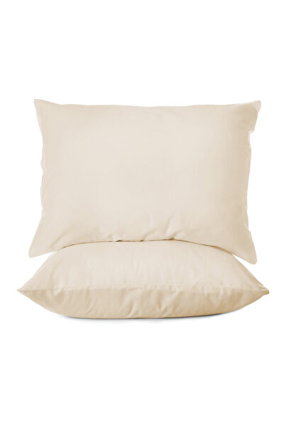 First Choice طقم غطاء وسادة من قطعتين مصنوع من القطن الساتان بنسبة 100%، 200 ...