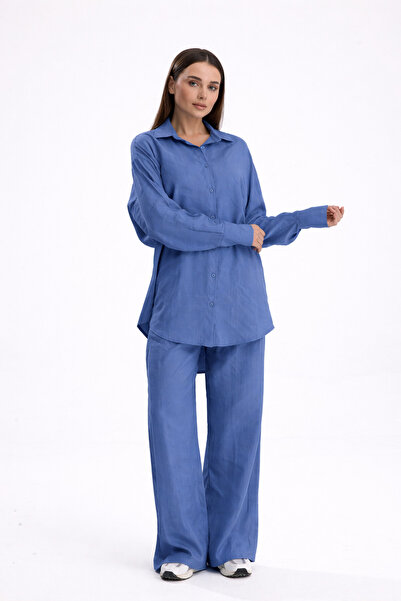 ikomteks modal Set de două piese din țesătură confortabilă, compus din croial...