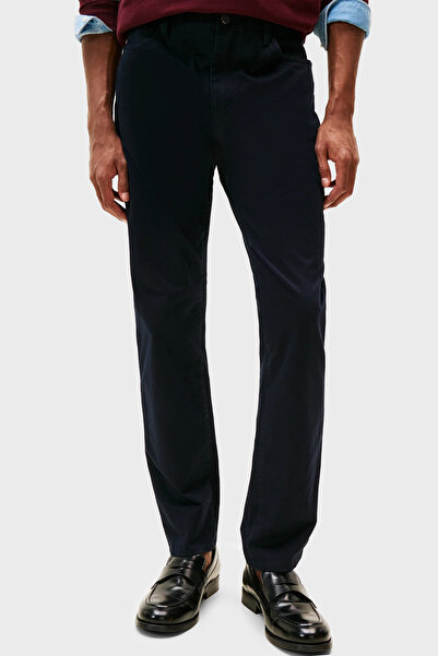Tommy Hilfiger Pamuklu Straight Fit Normal Bel Düz Paça Pantolon Erkek PANTOL...