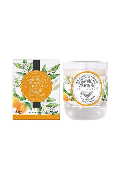 DURANCE Lumânare parfumată naturală Orange Blossom 180 gr