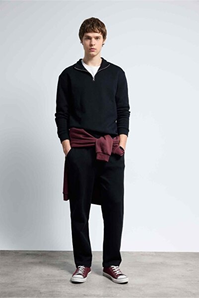 DeFacto Men's Sweatpants F9657Ax/Bk81 Black