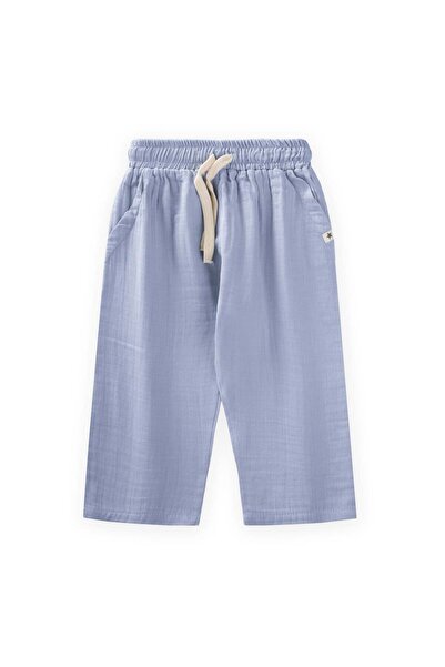Cigit Muslin Pants 1-10 Years Light Blue