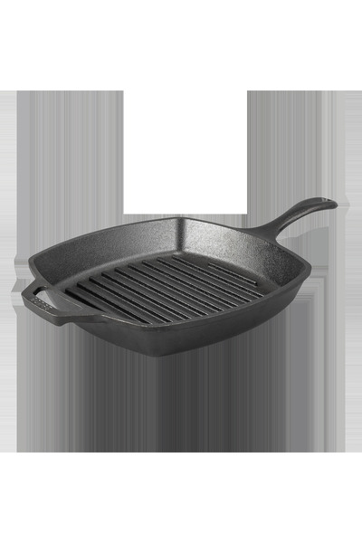 Lodge 10.5 Inch Square Cast Iron Grill Pan