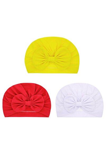 Bambimici - TinyTwist Baby Turban 3 pcs - Multicolor - 0M to 6M