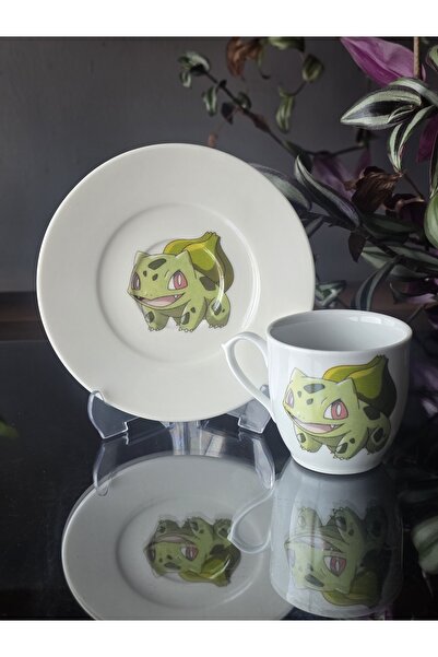 FERMATO 1 Person Balbazar Pokemon Series 2 Piece Coffee Set
