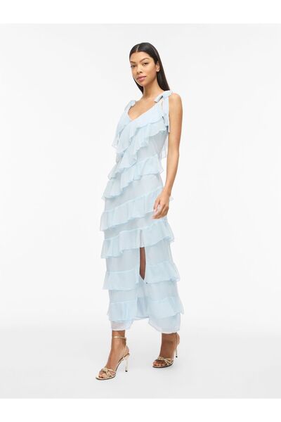 VILA Maxikleid VILUNA Träger