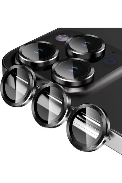 MEKTEK iPhone 15 Pro Compatible Camera Protector Sapphire Glass