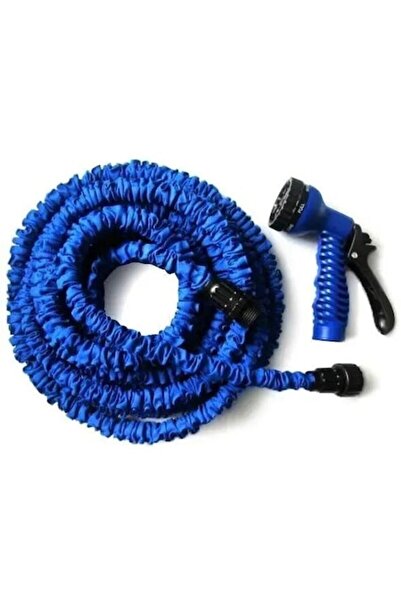 Trendily Επεκτεινόμενο λάστιχο κήπου 15 μέτρων με πολυλειτουργικό πιστόλι ψεκ...