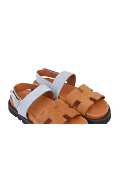 ANNASIA SHOES ANNIA Sandals - Brown Leather