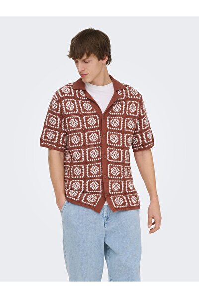 Only & Sons Gestrickter Rollkragen ONSBART Strickjacke