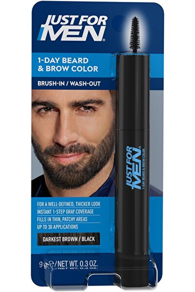 Just For Men 1-Day Beard & Brow Color, Temporary Color for Beard and Eyebrows...