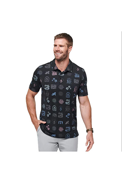 Travis Mathew تيشيرت رجالي من تورتير سيزون بولو ياكا