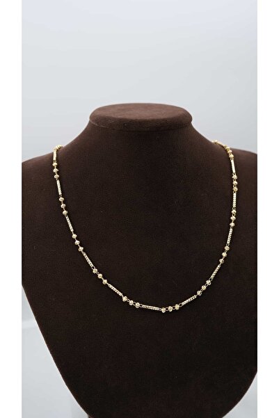 Jerie Gold Laser Cut Topcuk Necklace