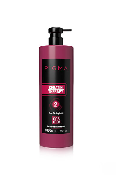 PİGMA كريم الكيراتين لفرد الشعر 1000 مل