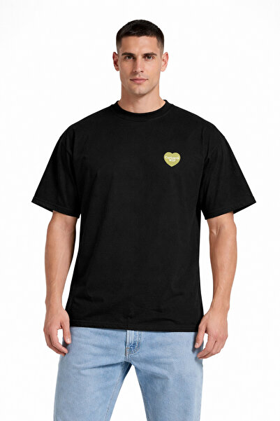 CAMBLYS تي شيرت قطني للجنسين من CARHART WIP بشعار على شكل قلب من الأمام، مقاس...