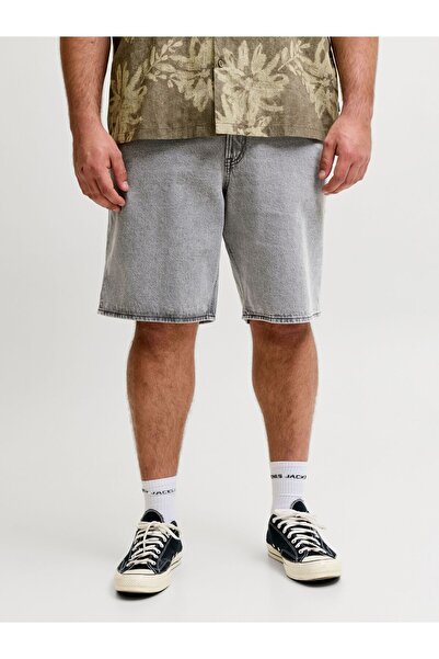 Jack & Jones Plus Jeans-Shorts Plus Size Loose Fit Jeans-Shorts