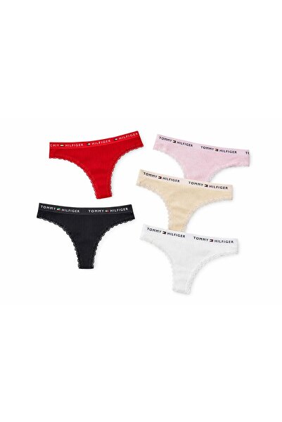 Tommy Hilfiger Women's underwear, 5 pieces, multi-colored.