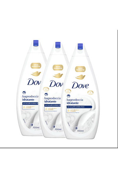 Dove Set 3 x Gel de Duș Bagnodoccia Idratante, 700 ml – Hidratare Intensă și ...