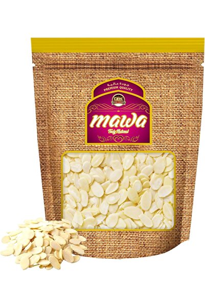 MAWA Sliced Raw Almond 1kg | All Natural Badam Nuts Snack | Ready-to-Eat | Id...