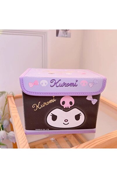 SANRIO Desktop Storage Box with Lid – Cute Character Organizer for Office & Home