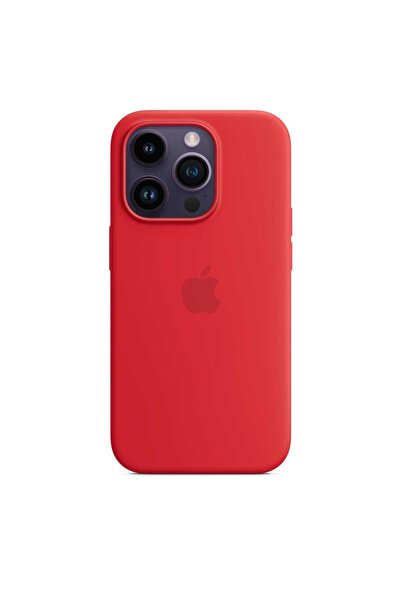 Apple iPhone 14 Pro Silicone Case with MagSafe, Red