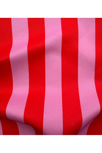 podyum baskı قماش مقاس 100x140 سم مناسب للتنجيد على الطراز المخطط (وسائد الطا...