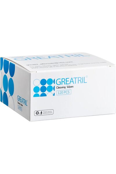 NO BRAND Lavete de curățare Greatril Alco, dimensiune mică 6 cm x 6 cm, pache...