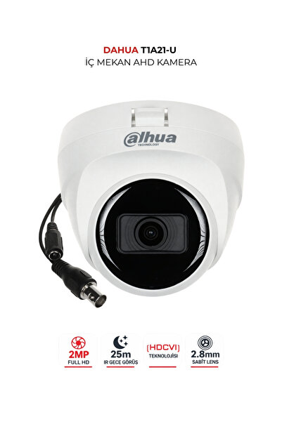 DAHUA HAC-T1A21-U-0280B 2MP 1080P IR Dome Kamera
