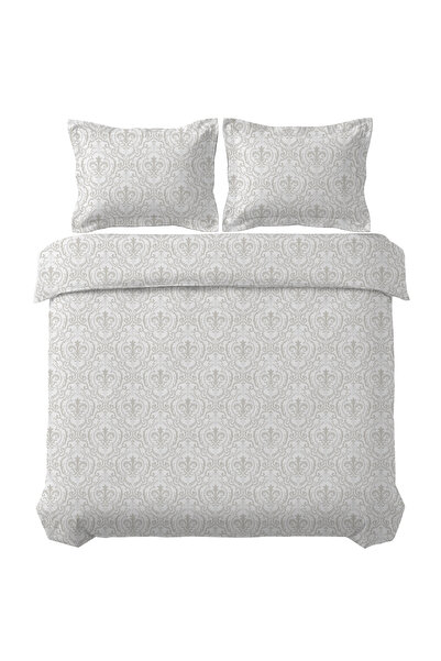 First Choice Delmor 100% Cotton Satin 200 Tc (80 Thread) Double Duvet Cover Set