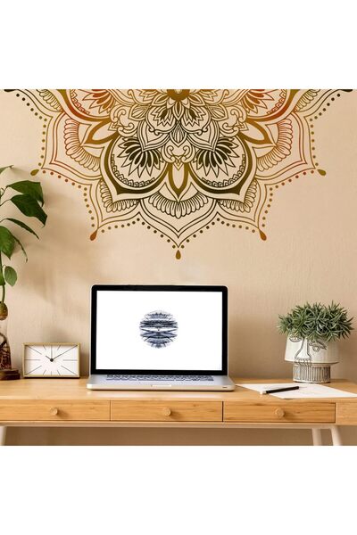 BPA Large Mandala Floral Wall Stickers Wall Decals Peel and Stick Wall Art De...