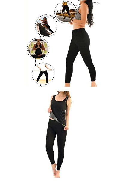 shopwave Thermal Sauna Leggings (XXXL) Neotex Sweat Leggings