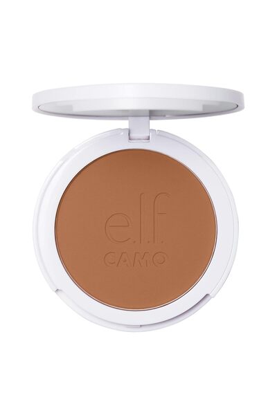 e.l.f cosmetic بودرة اساس كامو خفيفة الوزن غنية بالبرايمر قابلة للبناء وتدوم ...