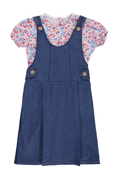 ZEYNEVA طقم سالوبيت للفتيات من تيمو - أزرق