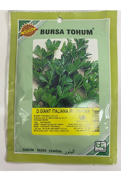Bursa Tohumculuk İri Yaprak Maydanoz Tohumu 25 gram