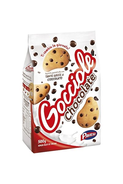 GOCCE Biscuiți cu ciocolată, Gocciole, 500 g